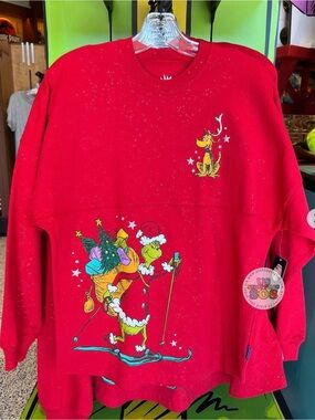 Universal Studios The Grinch ‘Grinchmas’ Spirit Jersey BNWOT 💚🎄